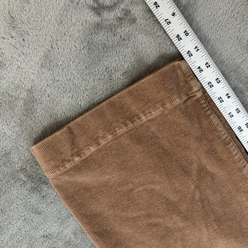 Quince Wide-Leg Corduroy Pants in Brown - Picture 5 of 6